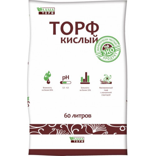 Торф кислый