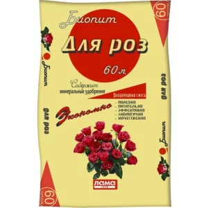 Плодородная смесь Биопит "Для роз" 60л