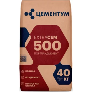 Цемент ЦЕМЕНТУМ М 500 40кг